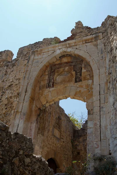 Alanya Letovisko Středomořském Pobřeží Krocanů — Stock fotografie