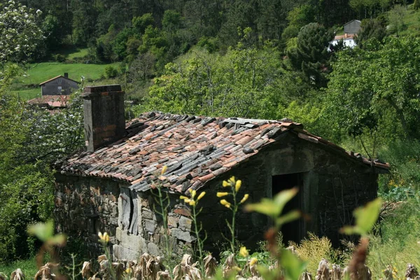 Galicia Camino San James Camino Famosos Peregrinos Europeos — Foto de Stock
