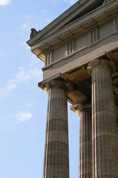 Walhalla Renommée Temple Victoire Sur Danube Près Ratisbonne — Photo