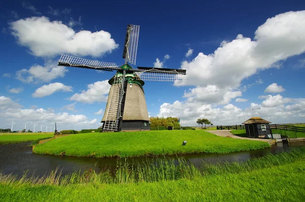 Windmill Groet North Holland — Stock Photo, Image