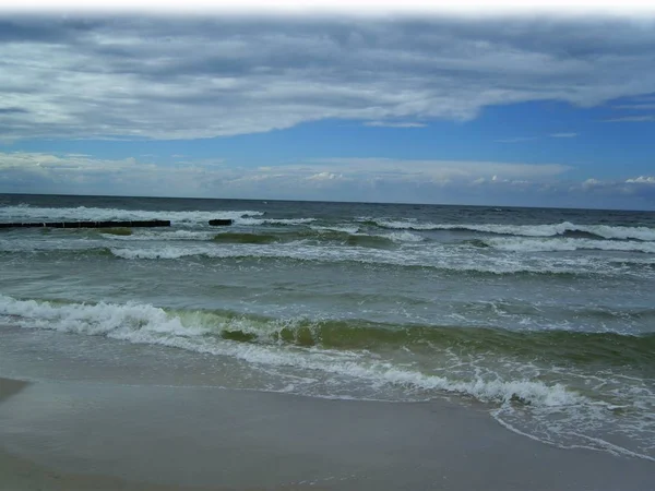 Beach Pobierowo Poland — Stock Photo, Image