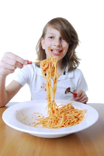 Delicious Italian Spaghetti Pasta — Stock Photo, Image