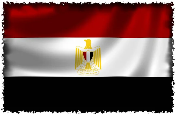 Nationale Vlag Van Egypte Landenvlag — Stockfoto