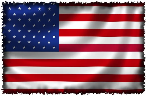 National Flag Usa Country Flag — Stock Photo, Image