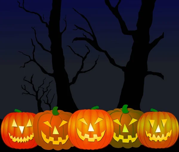 Halloween Achtergrond Kunst Foto — Stockfoto