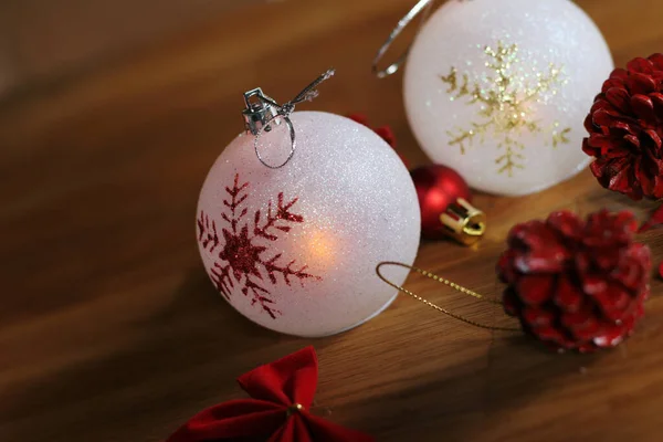 Decorazione Stile Natalizio Festivo — Foto Stock