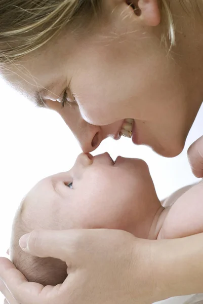 Cute Family Portrait Happy Parenthood Concept Stock Image