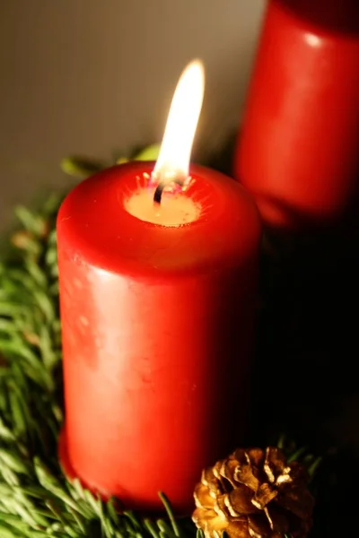 Sfondo Colorato Natale Biglietto Auguri Capodanno — Foto Stock