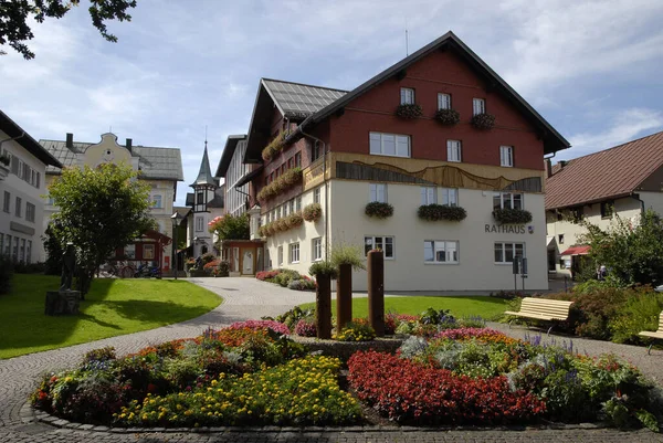 Bayerisch Schöne Landschaft Deutschland — Stockfoto