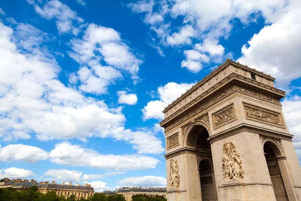 法国巴黎胜利拱门 Arc Triomphe — 图库照片