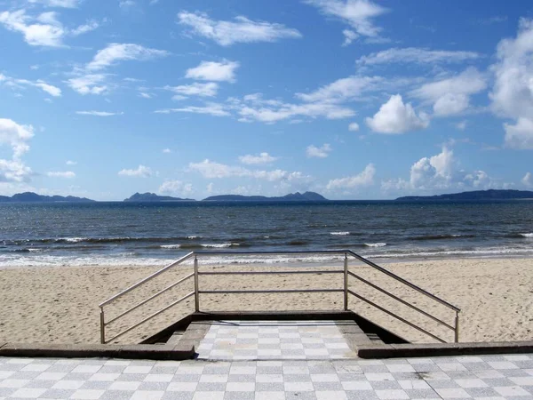 Schöne Aussicht Auf Die Küste — Stockfoto