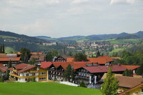 Vue Panoramique Sur Magnifique Paysage Alpin — Photo