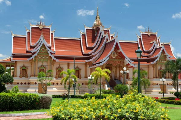 仏教建築のヴィエンタンは U200B U200Blangの領域内のLuang Neua寺 — ストック写真