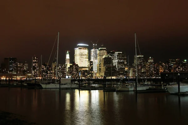 Vacker Utsikt Över Urban New York Landskap Usa — Stockfoto