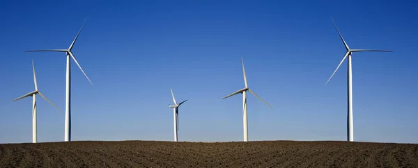 Rüzgar Gücü Türbinleri Rüzgar Enerjisi — Stok fotoğraf