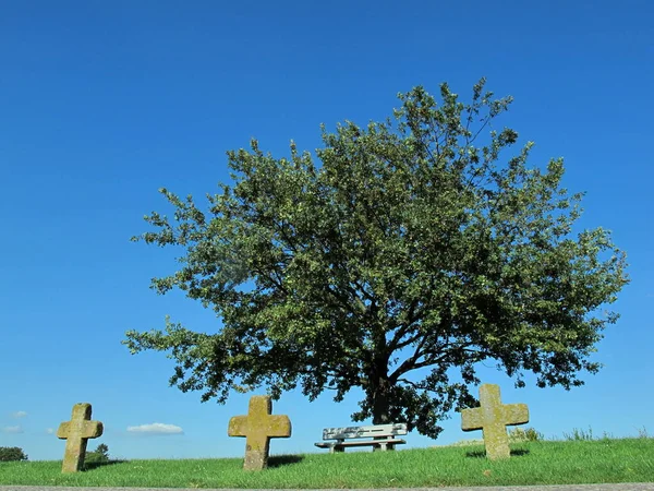 Croce Penitenziale Ladenburg Nordbaden — Foto Stock