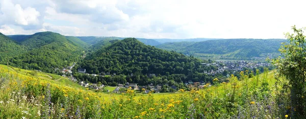 Moselle Panorama Nın Üzerine Çiz — Stok fotoğraf