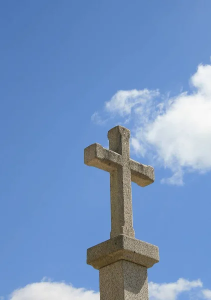 Scenic View Christian Crucifix — Stock Photo, Image