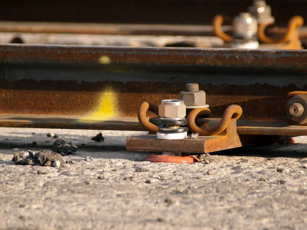 Nahaufnahme Einer Alten Rostigen Metallschneidemaschine — Stockfoto