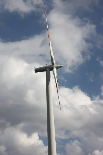 Ветроэнергетические Турбины Энергия Ветра — стоковое фото