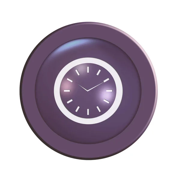Watch Button Graphic Illustration — Stock Photo, Image