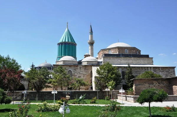 Das Mevlana Museum Ist Das Symbol Von Konya Truthahn Nikon — Stockfoto