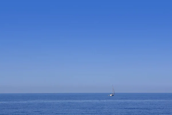 Vista Mar Céu Azul — Fotografia de Stock