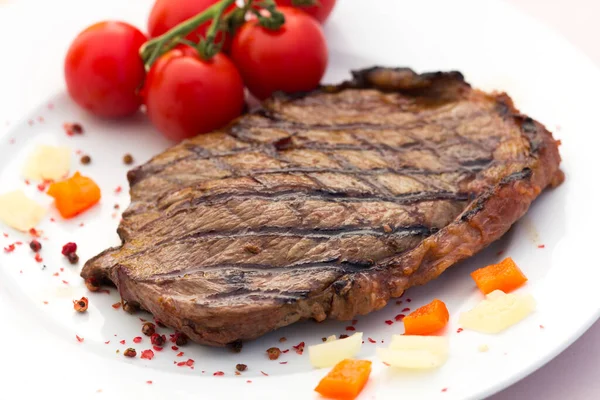 Filete Grupa Sabrosa Comida Carne — Foto de Stock