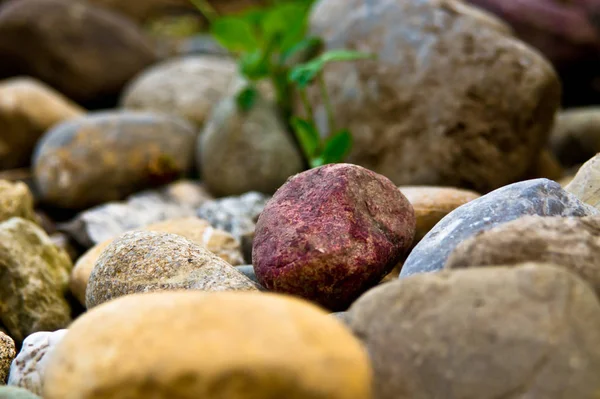 Steine Felsen Kornmaterial — Stockfoto