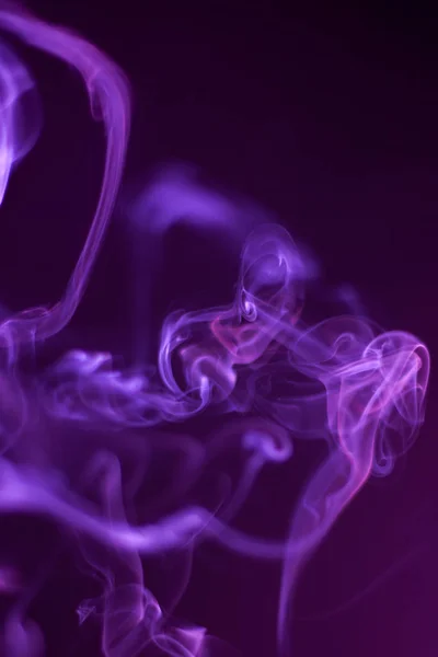 Burning Aroma Stick Smoke Abstract Background — Stock Photo, Image