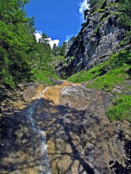 Vue Sur Les Alpes Calcaires Nord — Photo