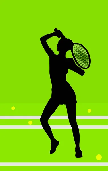 Tennis Sportive Game Competition — Stock Photo, Image