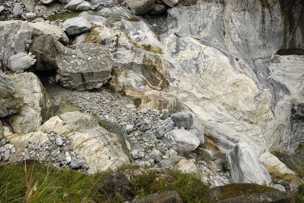 Rocas Mármol Parque Nacional Del Taroko — Foto de Stock