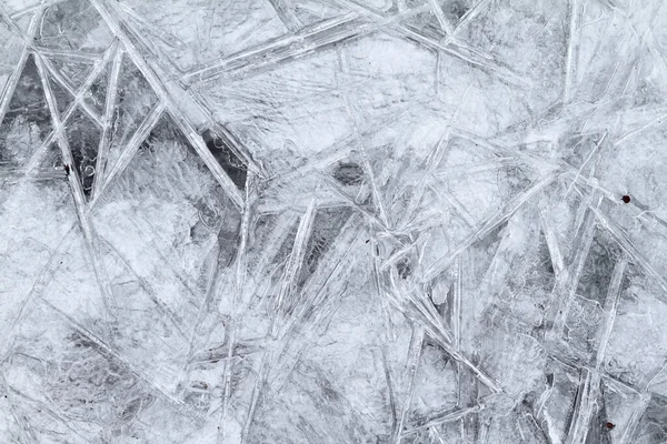氷の凍結水の自然な背景 — ストック写真