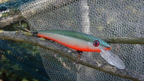 Fishing Lure Lake — Stock Photo, Image