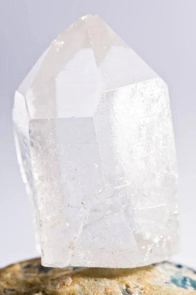 Rock Crystal Precious Gemstone — Stock Photo, Image