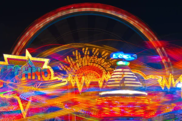 Ferris Wheel Night Royalty Free Stock Images