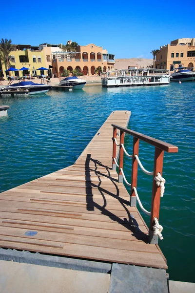 Iates Luxo Gouna Egito Mar Vermelho — Fotografia de Stock