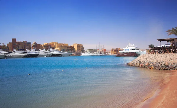 Яхты Класса Люкс Эль Гуне Египет Красном Море — стоковое фото