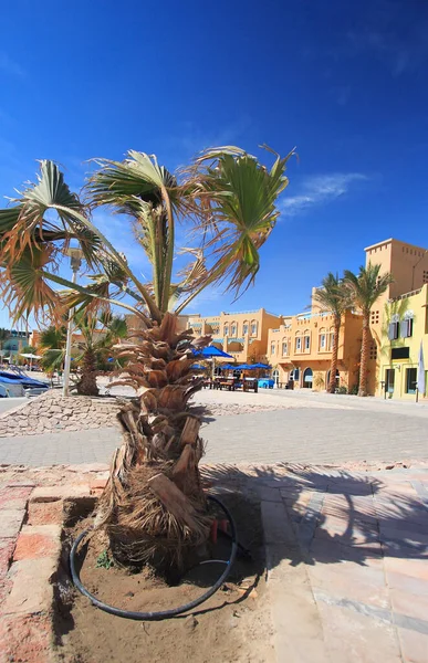 Praça Cidade Gouna Egito — Fotografia de Stock