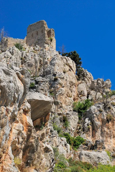 Klooster Saint Hilarion Kasteel Berg Cyprus — Stockfoto