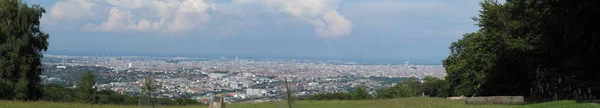 Uitzicht Van Het Westen Naar Vienna — Stockfoto