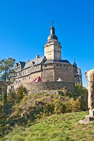 Vista Panorâmica Majestosa Arquitetura Medieval Castelo — Fotografia de Stock