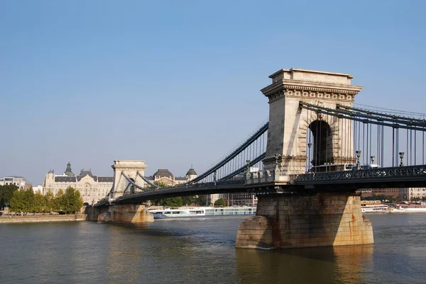 Vista Panorámica Arquitectura Estructura Del Puente — Foto de Stock