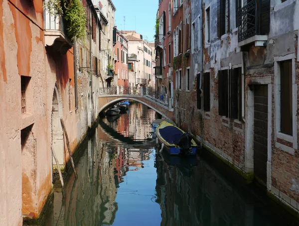 Zwiedzanie Architektury Miasta Wenecja Włochy Podróże — Zdjęcie stockowe