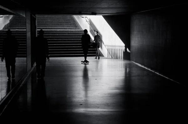 Licht Ende Des Tunnels — Stockfoto