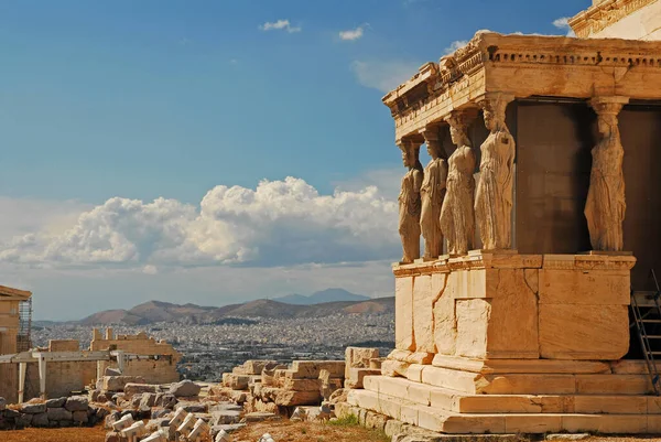 Vista Panorámica Hermosos Detalles Arquitectura Del Templo — Foto de Stock