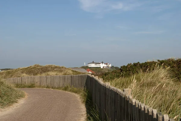 Langeoog Dűnék Északi Tengeri Szigete — Stock Fotó