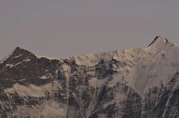 Vista Panorámica Del Hermoso Paisaje Los Alpes — Foto de Stock