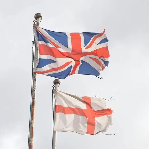 Union Jack Bandera Nacional Del Reino Unido Reino Unido — Foto de Stock